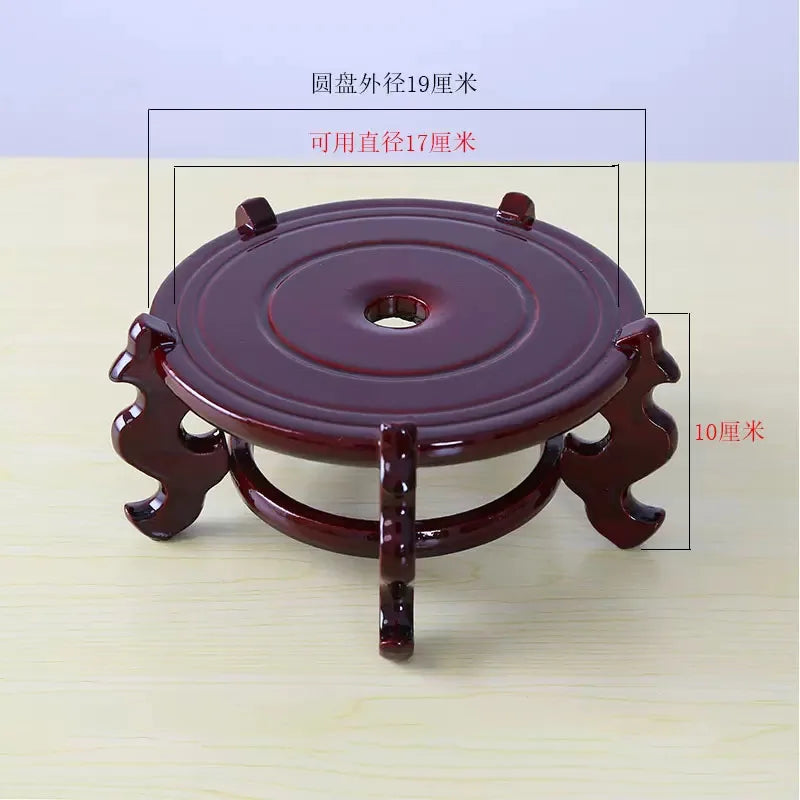 Mahogany Display Stand-ToShay.org