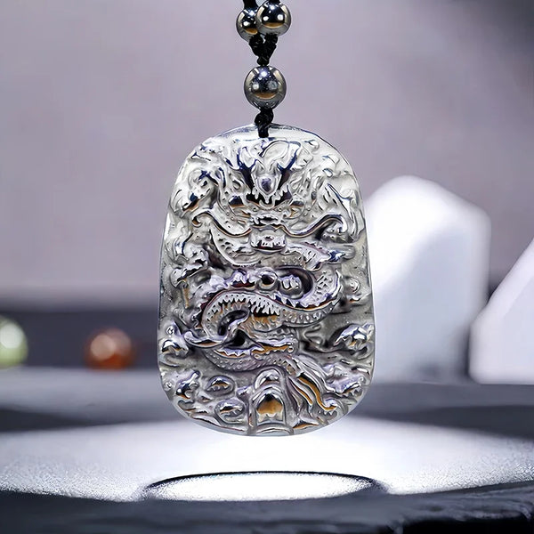 Silver Terahertz Tiger Pendant-ToShay.org