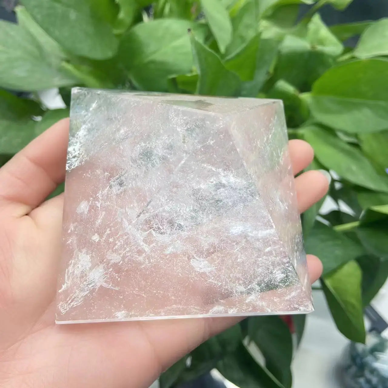 Clear Quartz Crystal Pyramid-ToShay.org