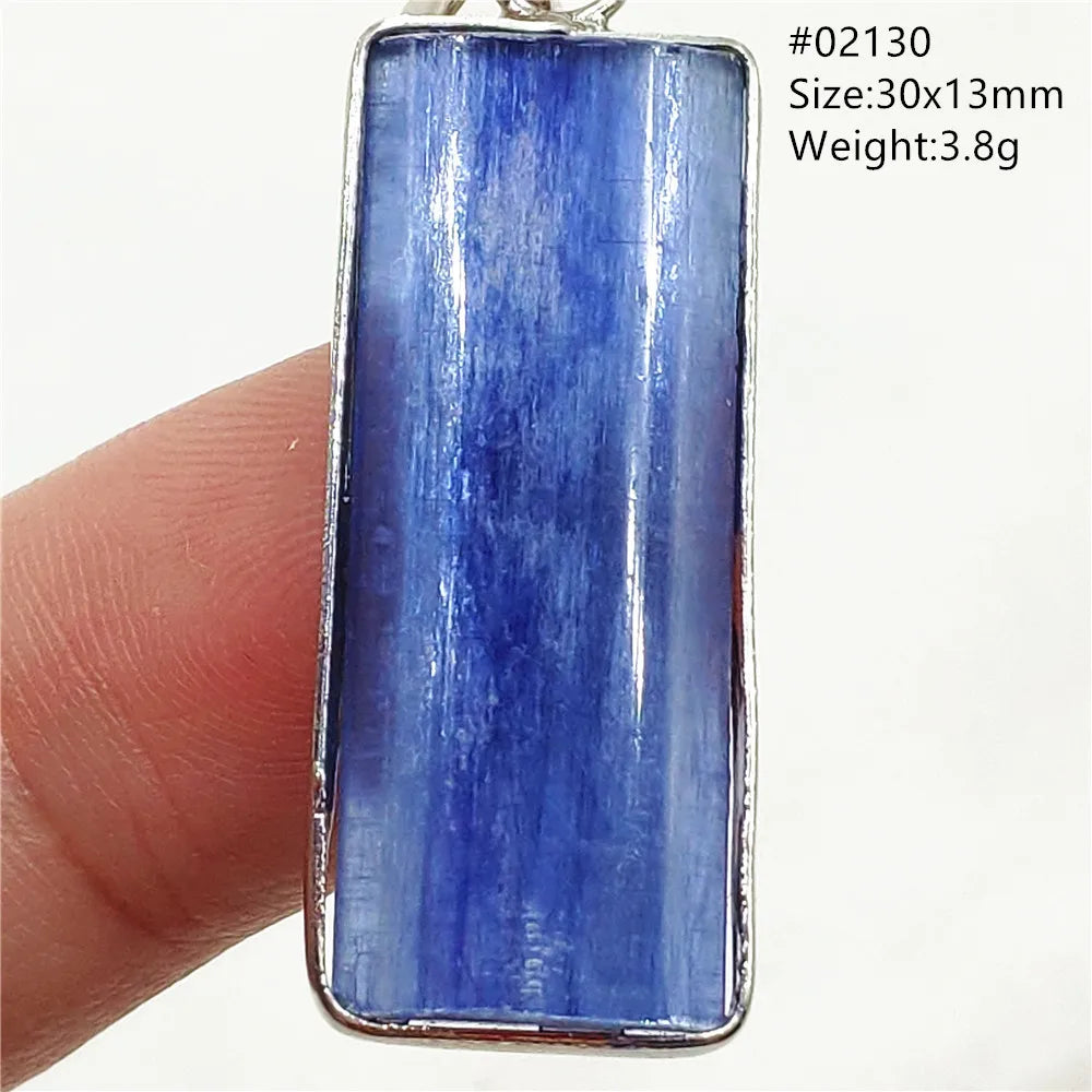 Blue Kyanite Cat Eye Pendant-ToShay.org