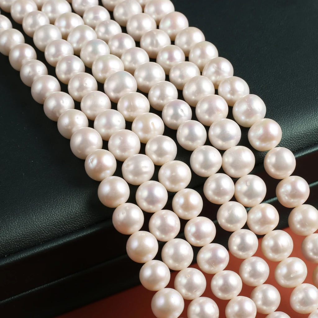 White Freshwater Pearl Beads-ToShay.org