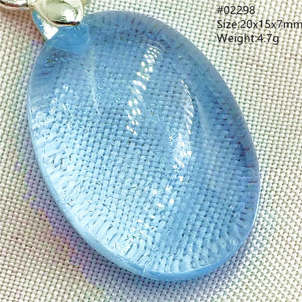 Blue Topaz Crystal Pendant-ToShay.org