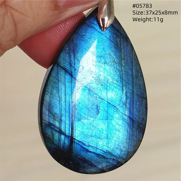 Blue Purple Labradorite Pendant-ToShay.org