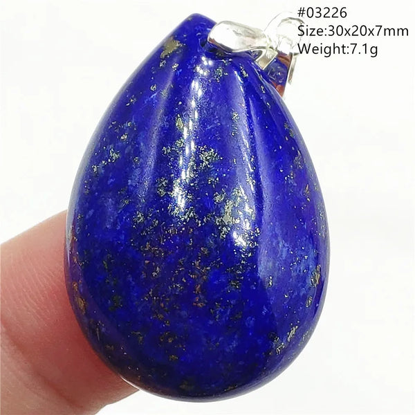 Blue Lapis Lazuli Pendant-ToShay.org