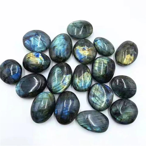 Blue Labradorite Palm Stone-ToShay.org