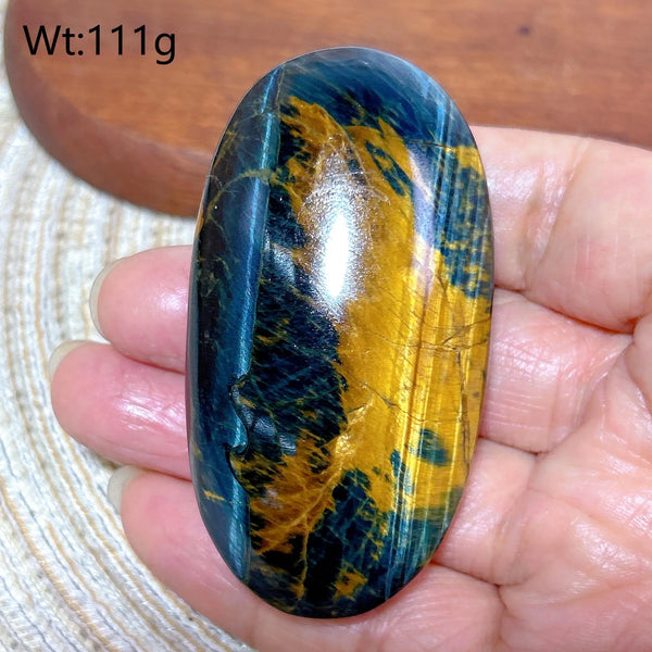 Blue Yellow Flash Tiger Eye-ToShay.org