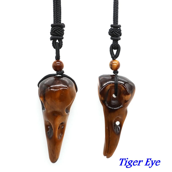 Crow Head Skull Pendant-ToShay.org