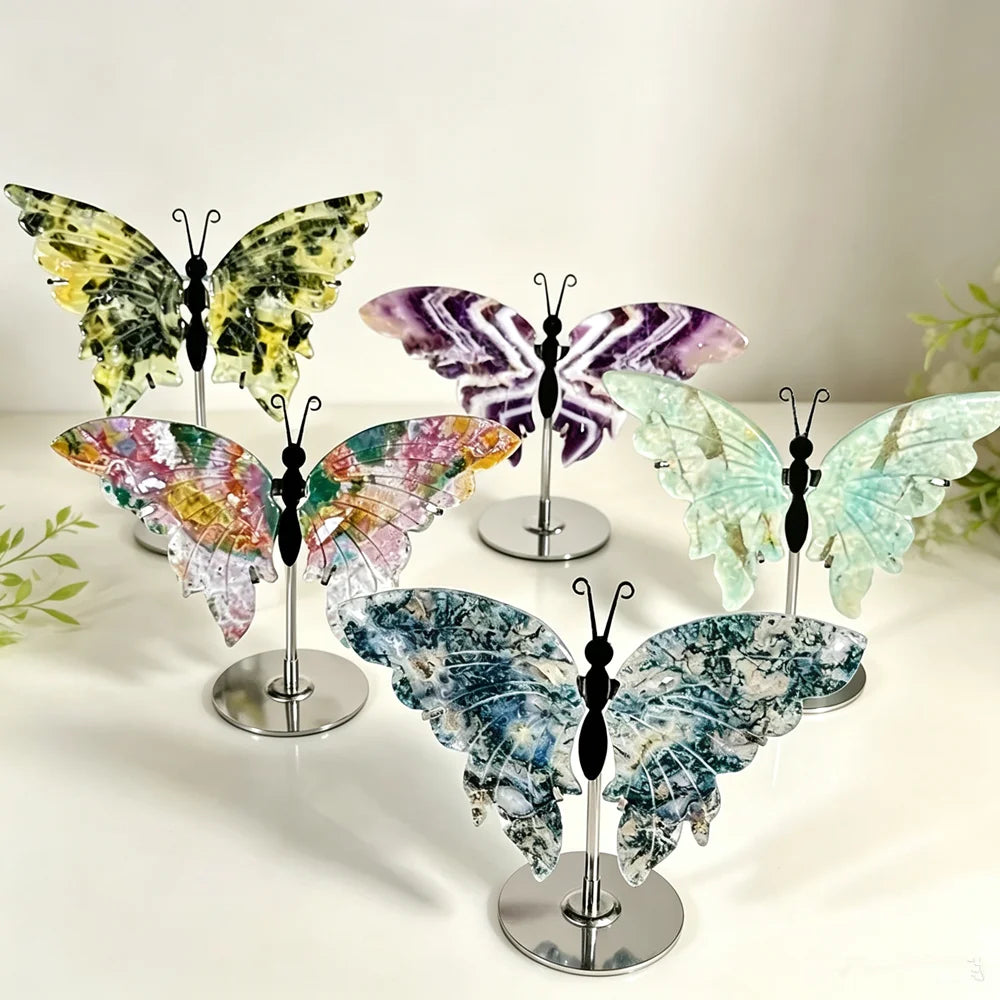Mixed Crystal Butterfly Wings-ToShay.org