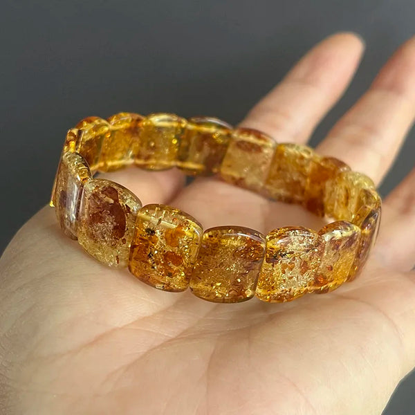 Yellow Amber Bracelet-ToShay.org
