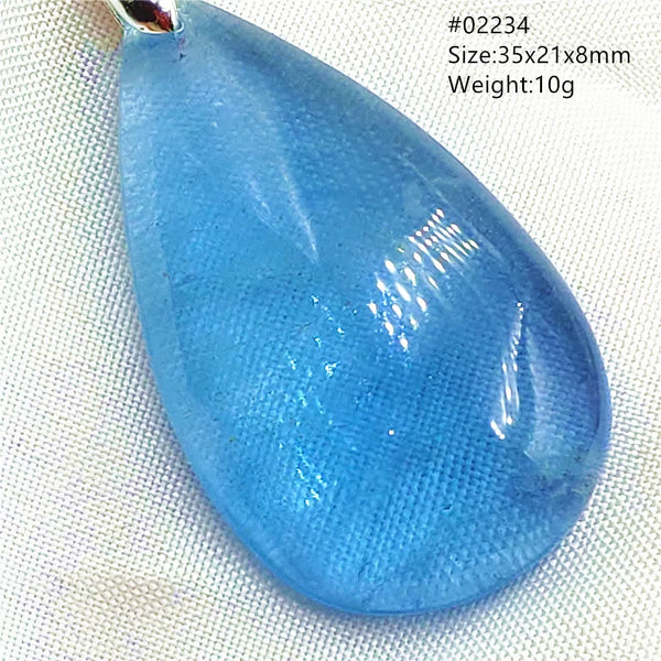 Blue Topaz Crystal Pendant-ToShay.org