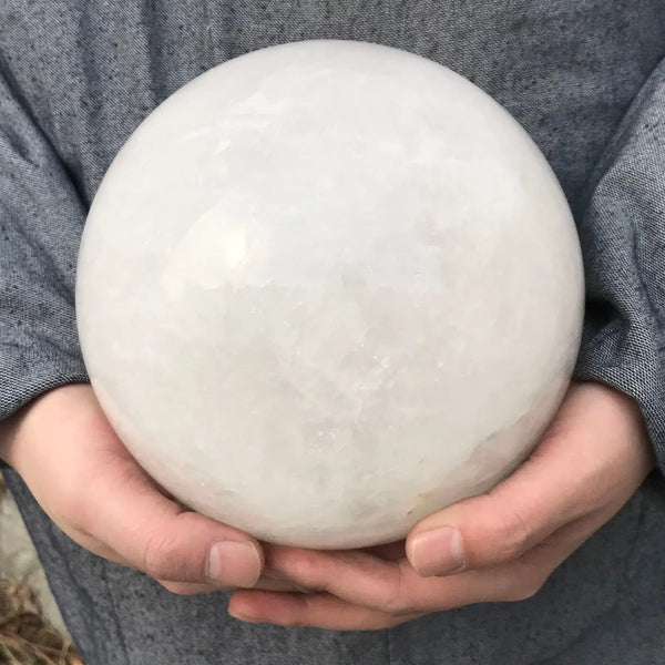 White Quartz Crystal Ball-ToShay.org