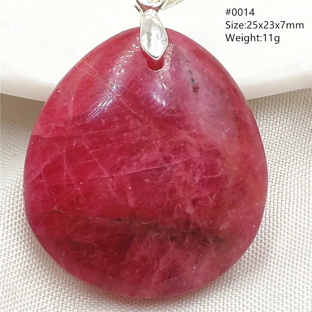 Red Rose Rhodonite Pendant-ToShay.org