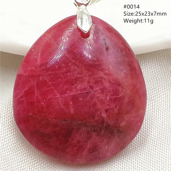 Red Rose Rhodonite Pendant-ToShay.org