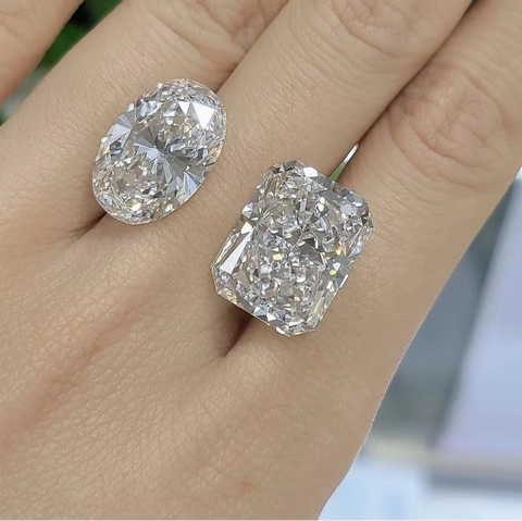 Clear Faceted Diamond-ToShay.org