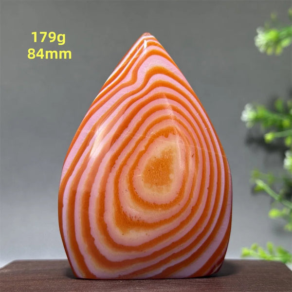 Red Carnelian Striped Agate-ToShay.org