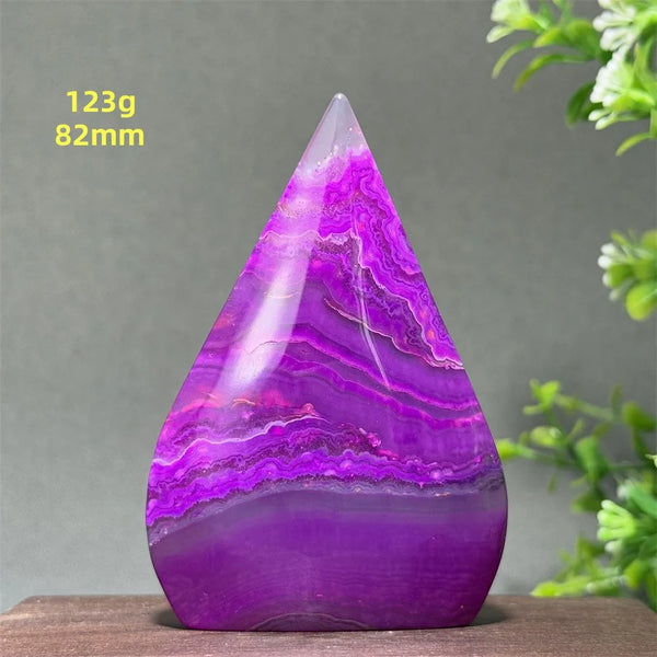 Purple Agate Torch-ToShay.org
