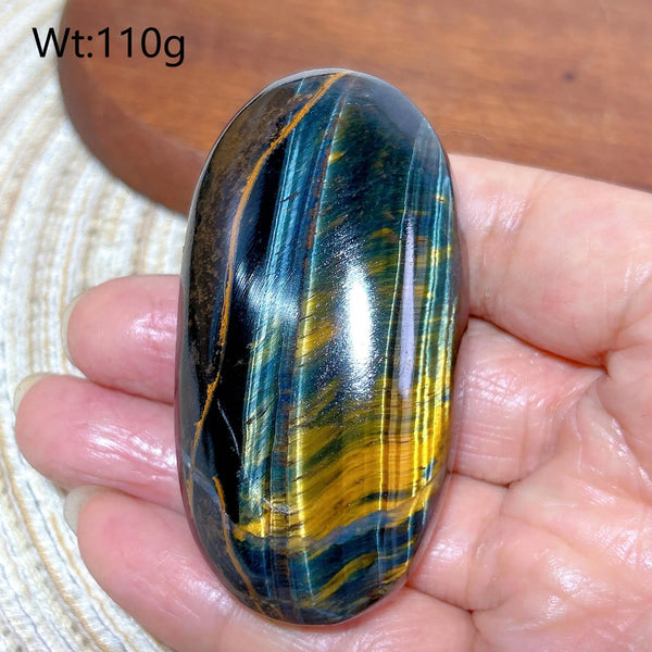 Blue Yellow Flash Tiger Eye-ToShay.org