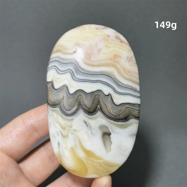 Yellow Striped Calcite-ToShay.org