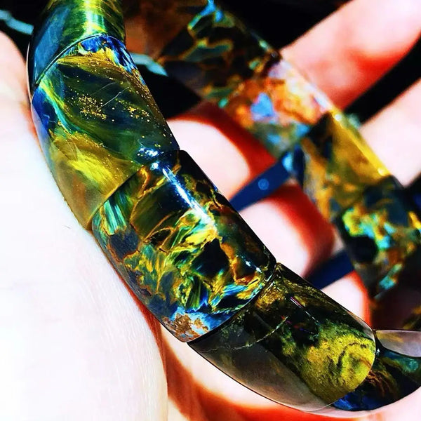 Blue Pietersite Bracelet-ToShay.org