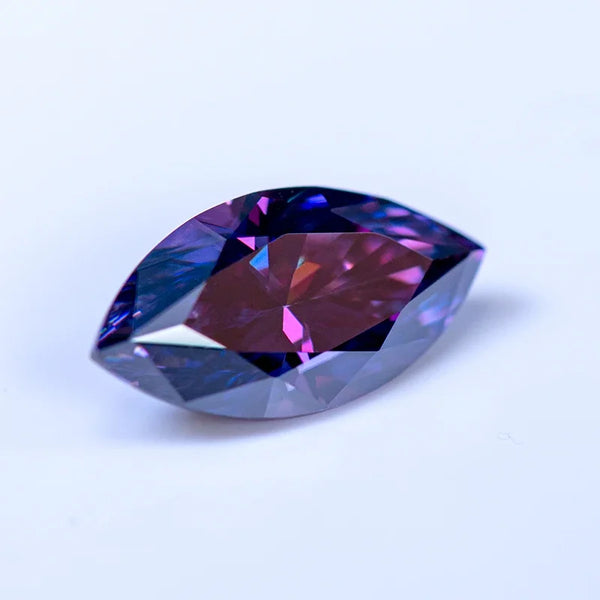 Purple Crystal Cut Diamond-ToShay.org