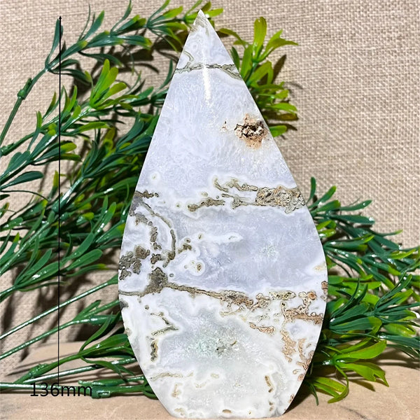 Green Moss Agate Flame-ToShay.org