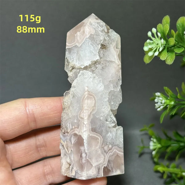Pink Amethyst Flower Agate-ToShay.org