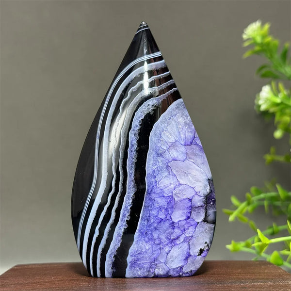 Purple Agate Flame-ToShay.org
