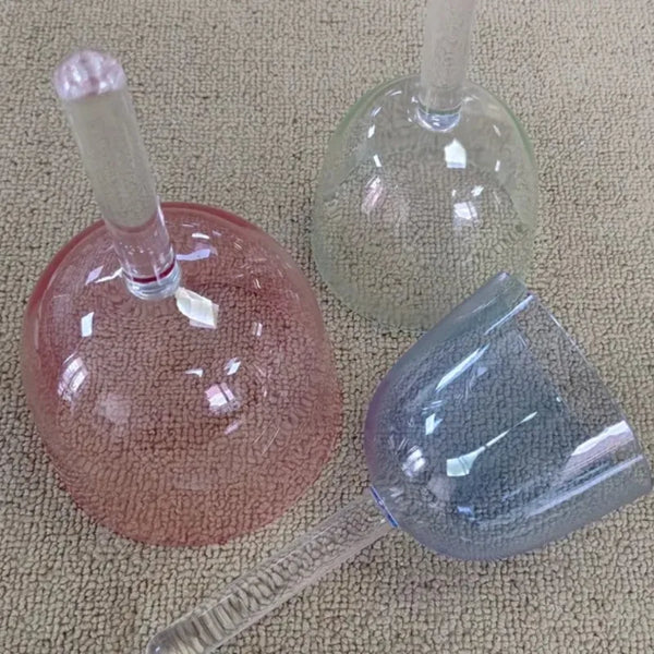 Chakra Clear Crystal Handle Bowl-ToShay.org