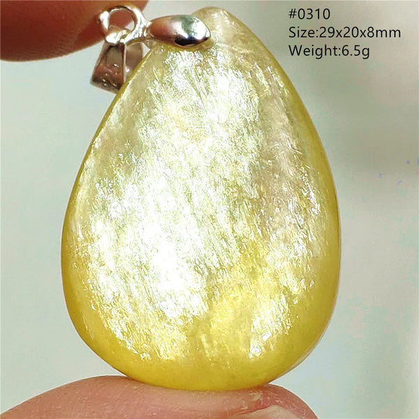 Gold Lepidolite Pendant-ToShay.org
