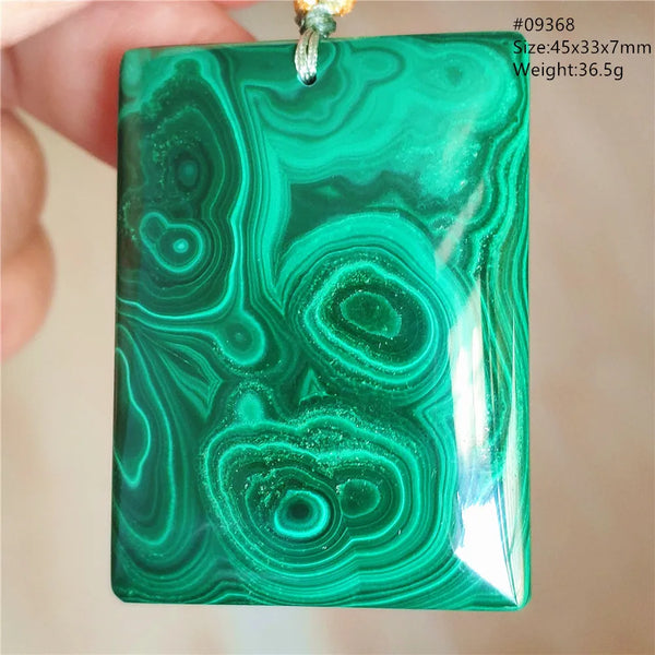 Green Malachite Pendant-ToShay.org