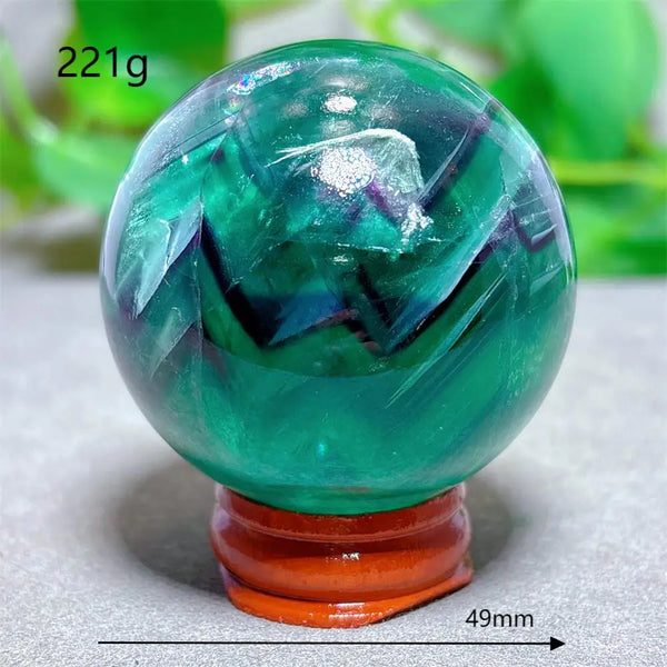 Green Fluorite Ball-ToShay.org