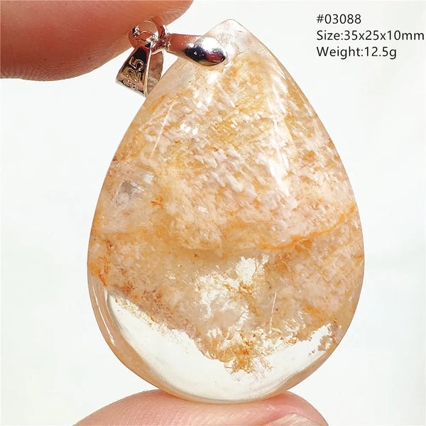 White Orange Phantom Pendant-ToShay.org