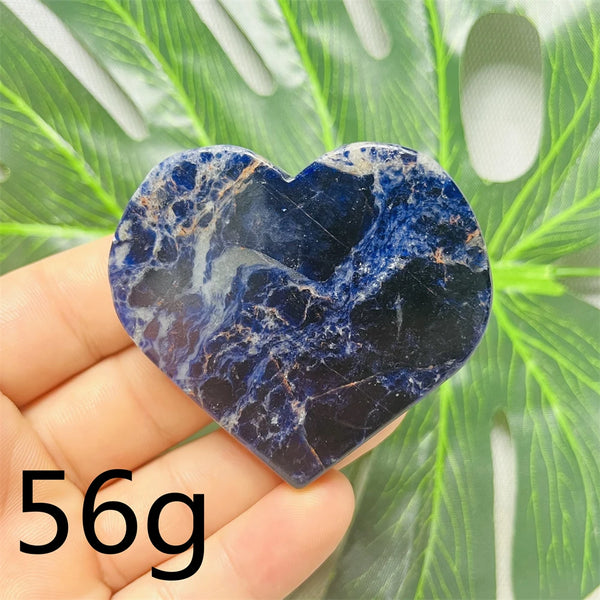 Blue Sodalite Heart-ToShay.org