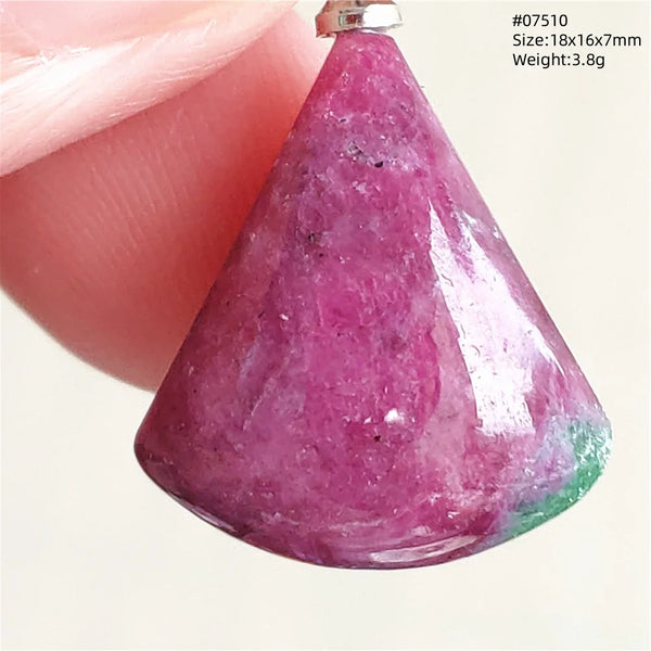 Red Ruby Zoisite Pendant-ToShay.org