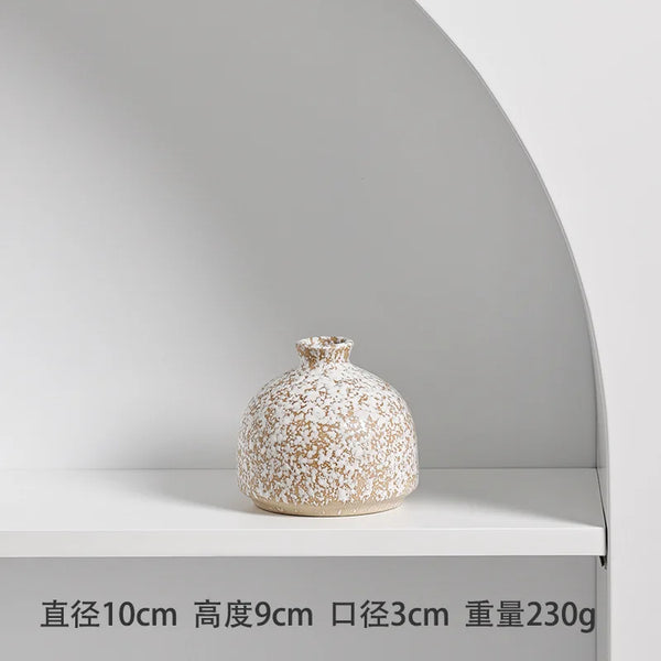 Mottled Ceramic Vases-ToShay.org