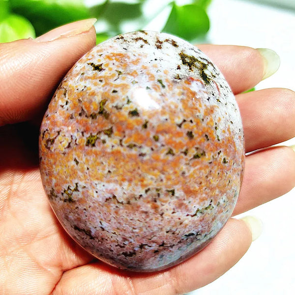 Ocean Jasper Palm Stone-ToShay.org