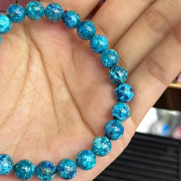 Blue Malachite Azurite Bracelet-ToShay.org