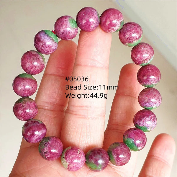 Red Ruby Zoisite Bracelet-ToShay.org
