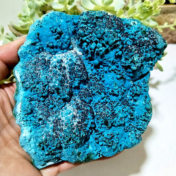 Blue Chrysocolla Crystal-ToShay.org