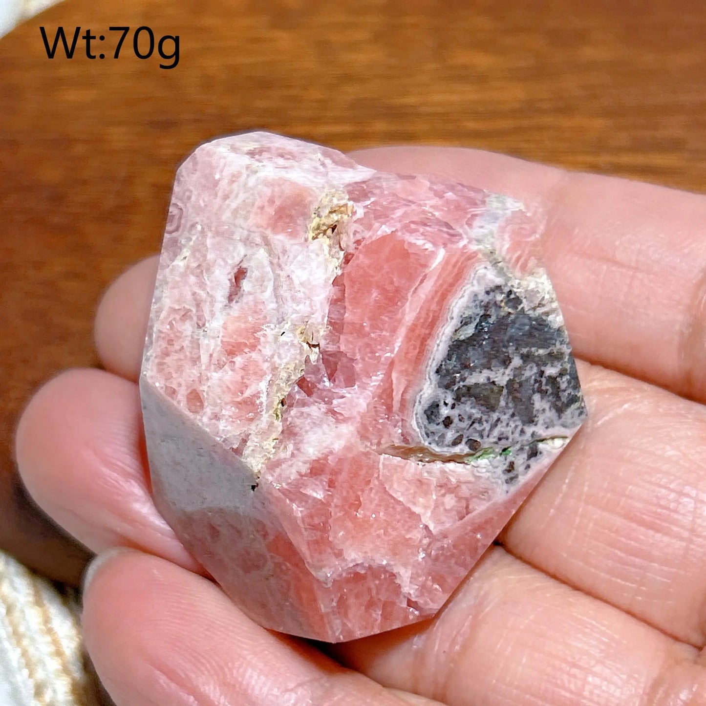 Pink Rhodochrosite Rocks-ToShay.org