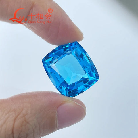 Blue Crystal Cut Topaz-ToShay.org