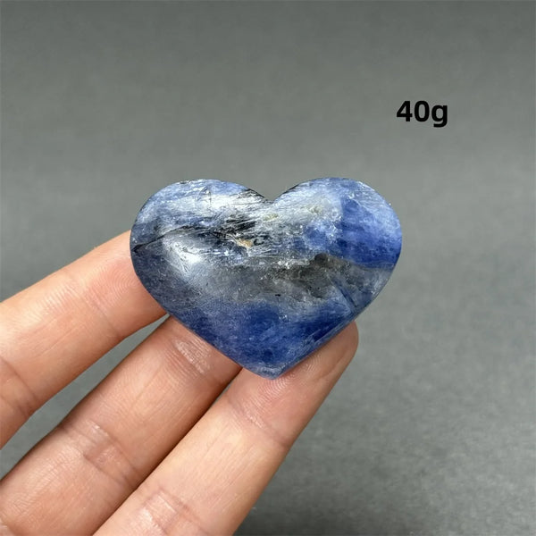 Blue Kyanite Hearts-ToShay.org