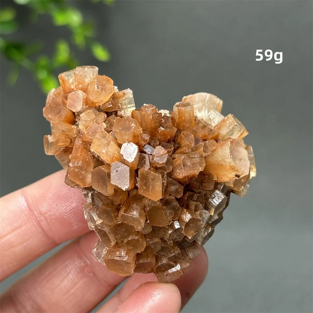 Orange Aragonite Crystal-ToShay.org