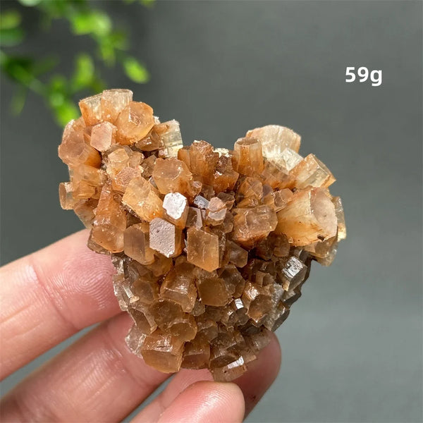Orange Aragonite Crystal-ToShay.org