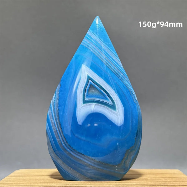 Blue Agate Torch-ToShay.org