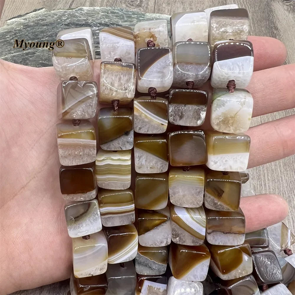 Black White Agate Beads-ToShay.org