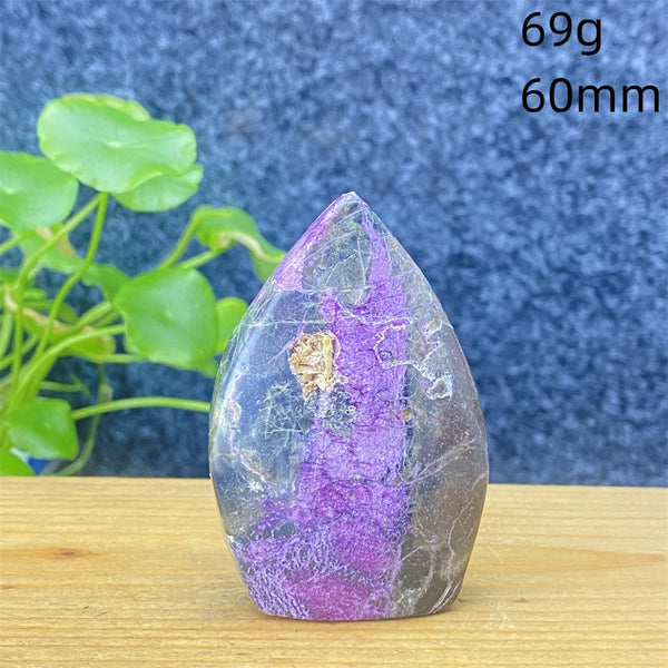 Purple Atlantis Amethyst Torch-ToShay.org