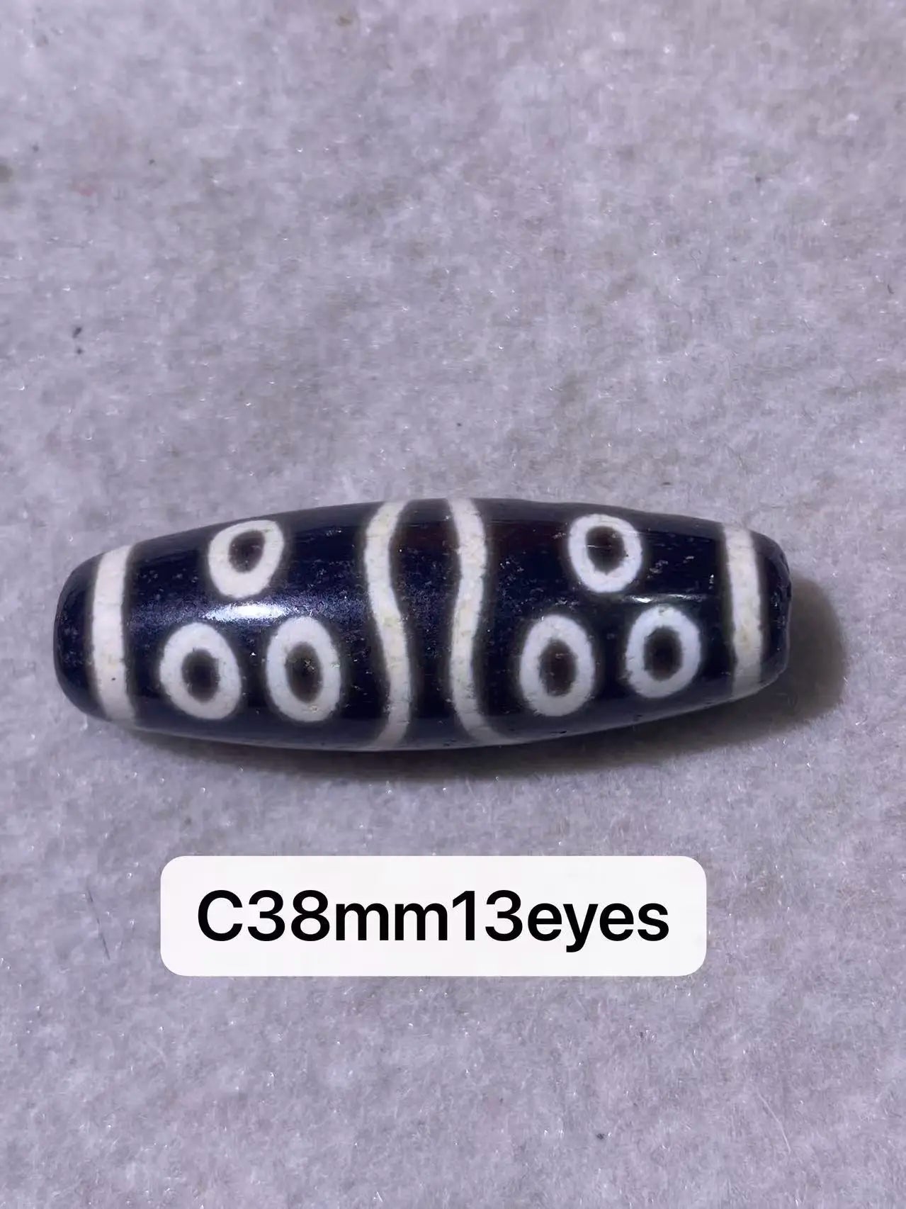 Tibetan Agate Eyes Dzi Beads-ToShay.org