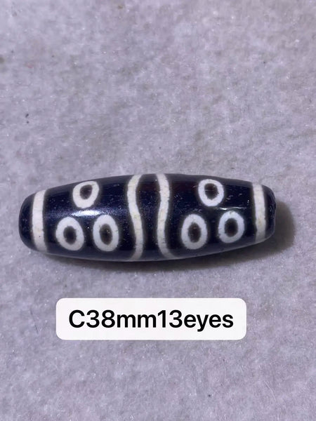Tibetan Agate Eyes Dzi Beads-ToShay.org