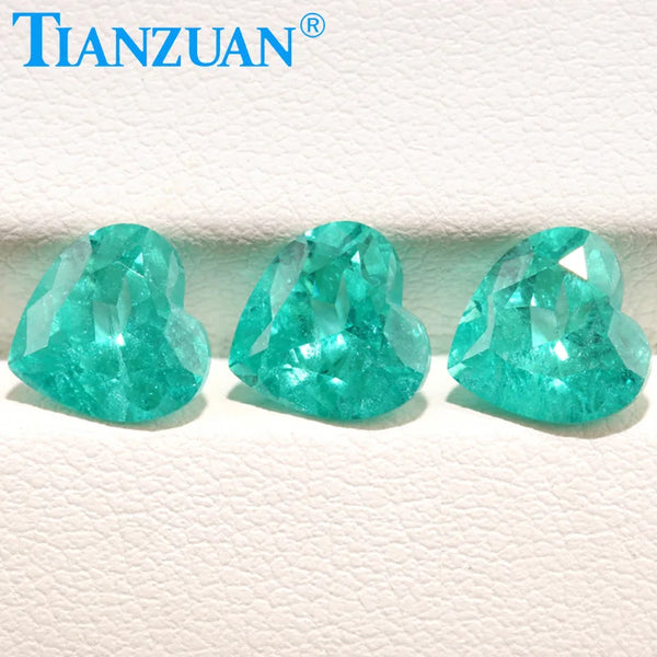 Blue Paraiba Heart-ToShay.org